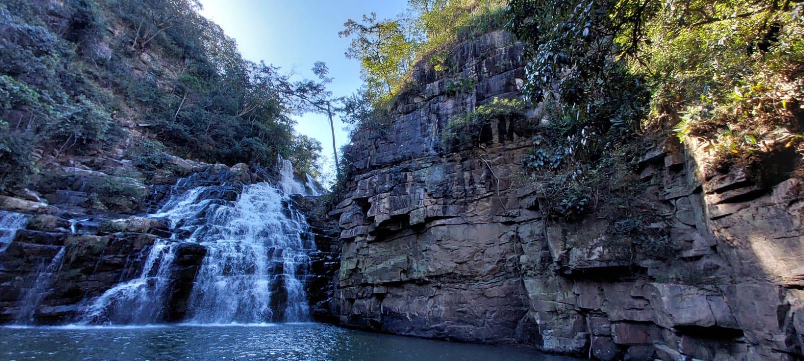 Cachoeira da Usina em Guarda-Mor